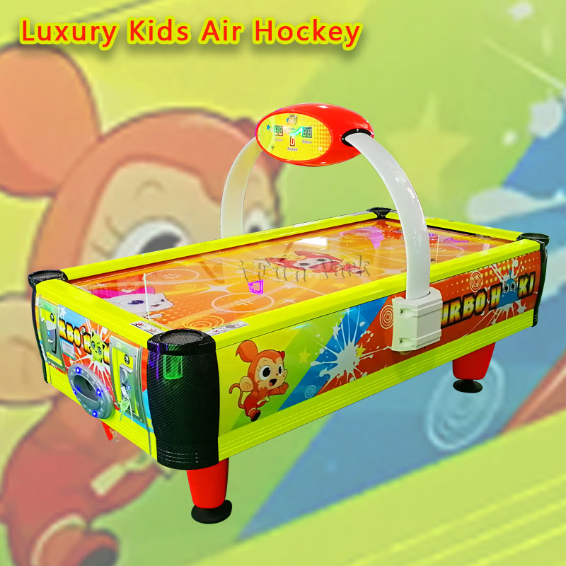 Kids Yellow Air Hockey