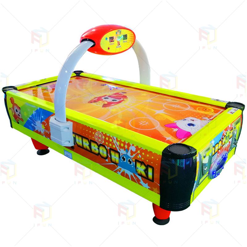 Kids Yellow Air Hockey