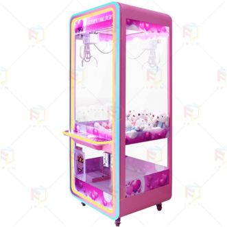 Pink Toy Claw Machine