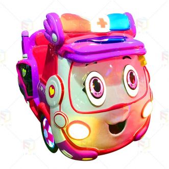 Pink Police Car Big Size