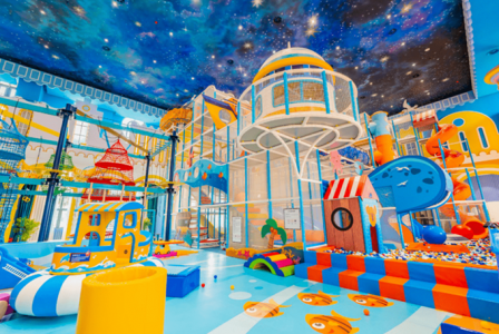 The secret to keeping kids entertained at indoor soft playground